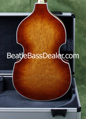 rare birds eye maple hofner 500/1 bass