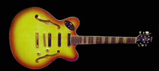 2010 hofner verythin limited edition 3 pickup guitar
